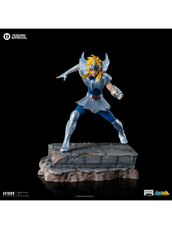 Cygnus Hyoga (Regular), Saint Seiya, IRON Studios, Pre-Painted, 1/10
