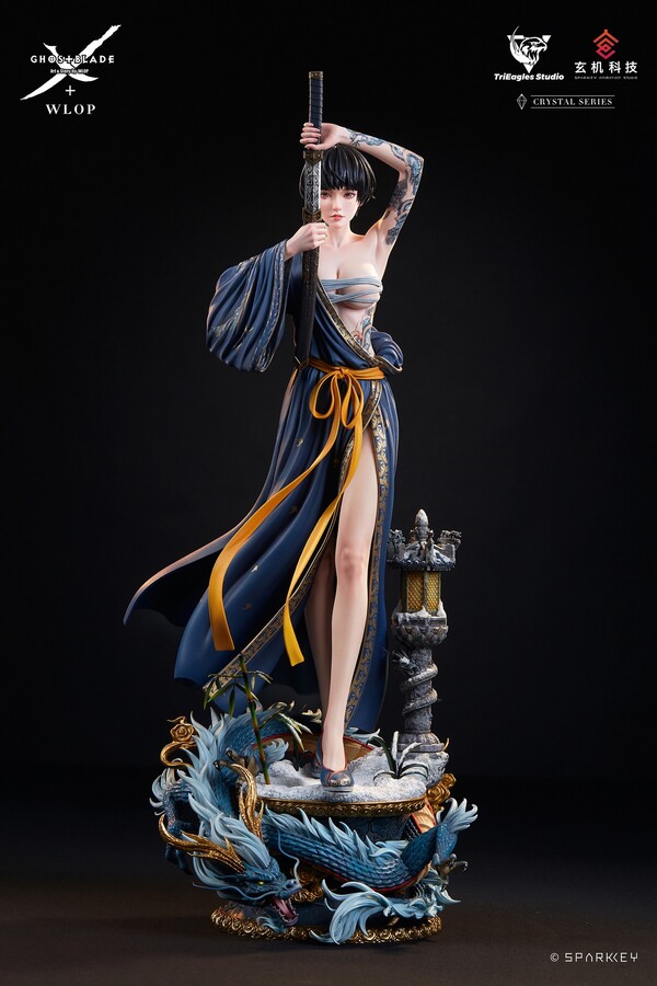 Jade, Ghostblade, TriEagles Studio, Pre-Painted, 1/4