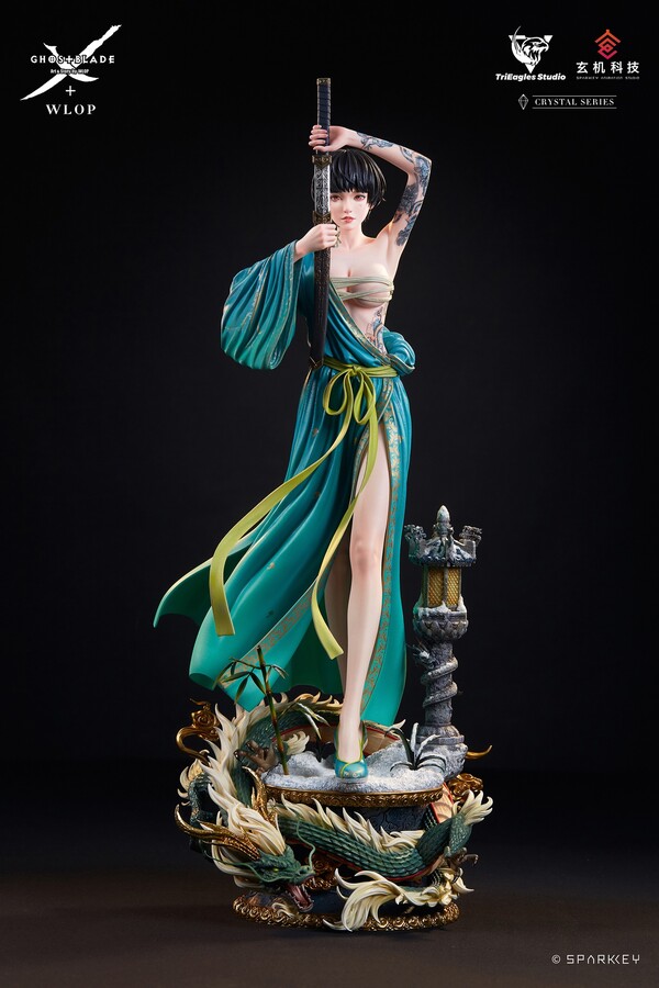 Jade, Ghostblade, TriEagles Studio, Pre-Painted, 1/4