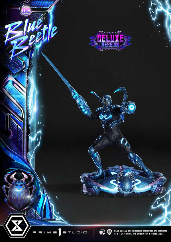 Blue Beetle (DX), Blue Beetle, Prime 1 Studio, Pre-Painted, 1/3, 4580708048055