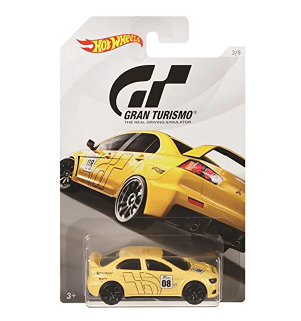 2008 Lancer Evolution, Gran Turismo, Mattel, Pre-Painted