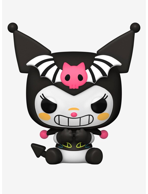 Kuromi (Halloween, Blacklight), Kuromi, Funko Toys, Hot Topic, Pre-Painted