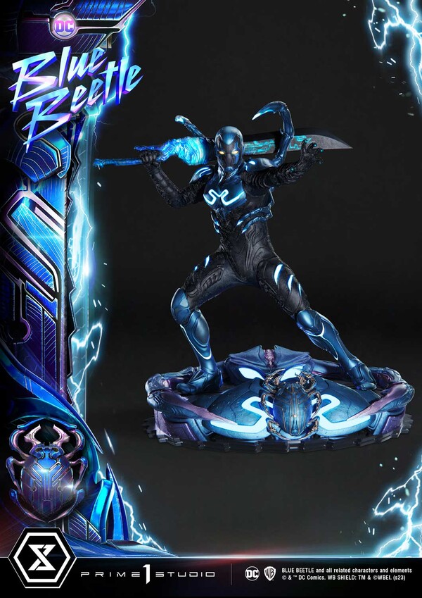 Blue Beetle, Blue Beetle, Prime 1 Studio, Pre-Painted, 1/3, 4580708048048