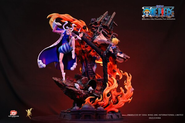 Mr.2 Bon Kure, Sanji, One Piece, Soul Wing, Pre-Painted