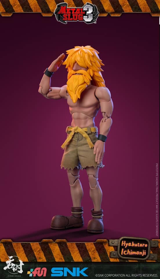 Metal Slug - Hyakutaro Ichimonji (Tunshi Studio), Metal Slug 3, Tunshi Studio, Action/Dolls, 1/12, 4570030958573