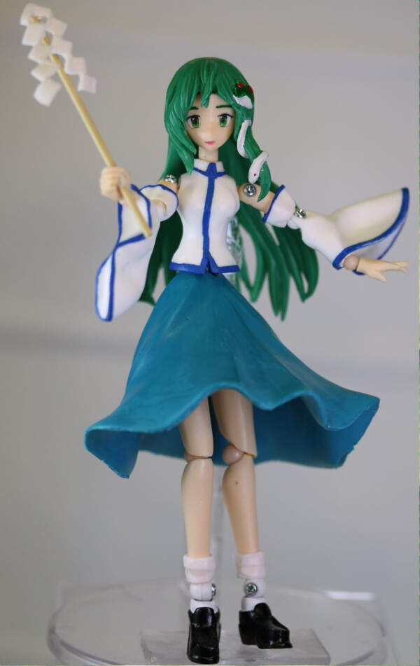 Kotiya Sanae, Touhou Project, Negi Shio Zoukei Donburi, Action/Dolls