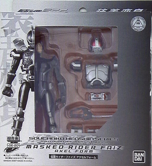Kamen Rider Faiz (Axel Form), Kamen Rider 555, Bandai, Action/Dolls, 4543112501288