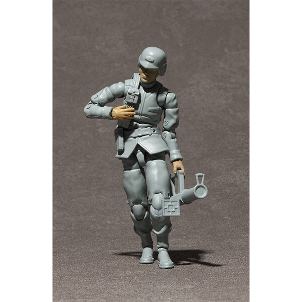 Earth Federation Soldier 01, Kidou Senshi Gundam, MegaHouse, Action/Dolls, 1/18, 4535123837746