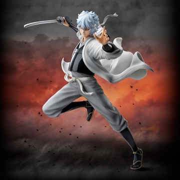 Gintoki Sakata (Sakata Gintoki Shiroyasha), Gintama, MegaHouse, Pre-Painted, 1/8