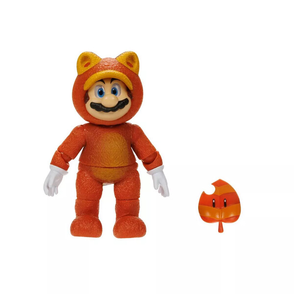Mario (Tanooki Mario), The Super Mario Bros. Movie, Jakks Pacific, Action/Dolls