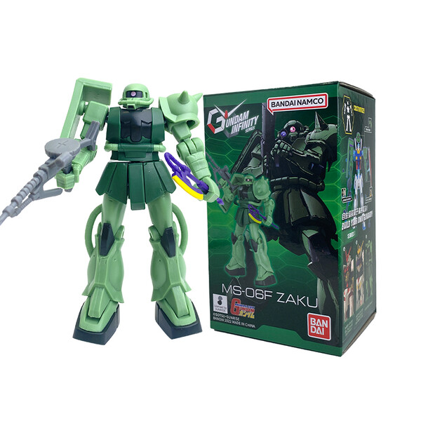 MS-06 Zaku II, Kidou Senshi Gundam, Bandai, Action/Dolls