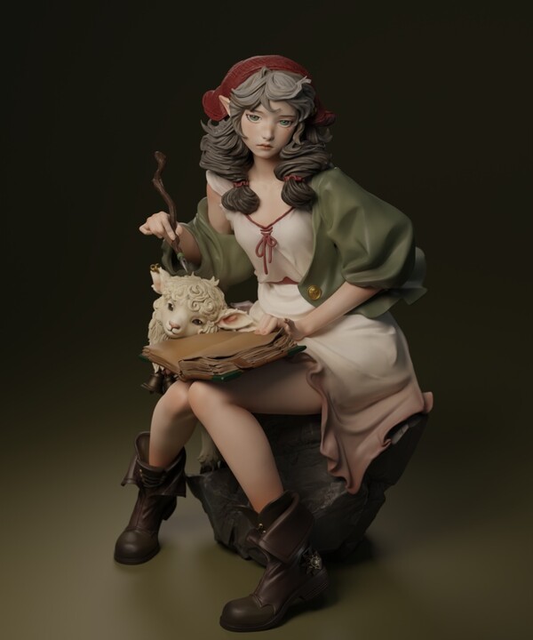 Fatima's Prophecy, Original, LEP Studio, Garage Kit