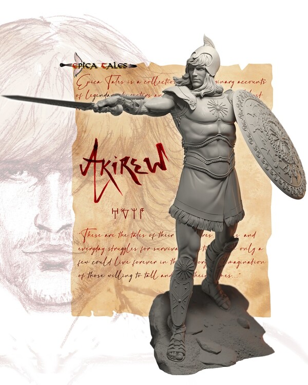 Akirew, Original, Tonerico, Garage Kit, 1/24
