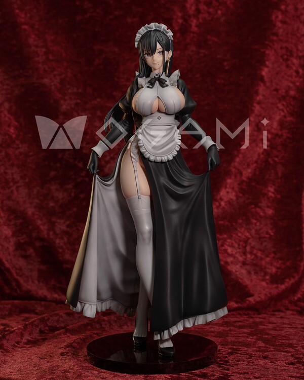 Long Maid-chan, Original, Miro, Mogami, Garage Kit, 1/6