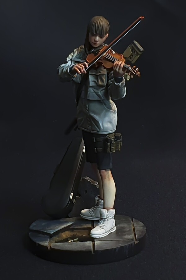 Resistance Violinist, Original, Tonerico, Garage Kit, 1/20