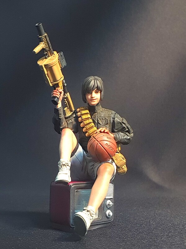 Resistance Buzzer Beater, Original, Tonerico, Garage Kit, 1/20