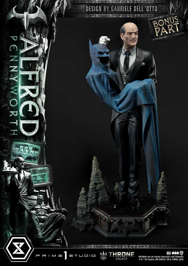 Alfred Pennyworth (Bonus), Batman, Prime 1 Studio, Pre-Painted, 1/4, 4580708048154