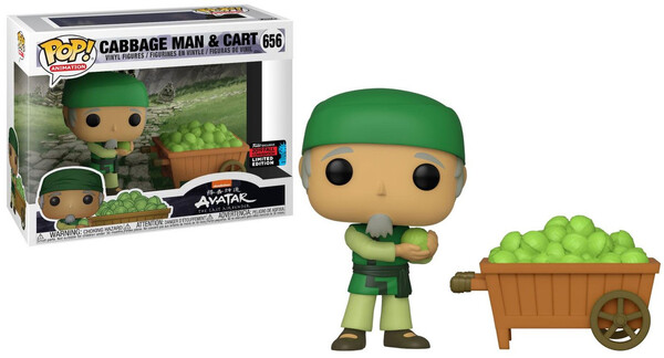 Cabbage Merchant (& Cart), Avatar: The Last Airbender, Funko Toys, Pre-Painted, 0889698433723