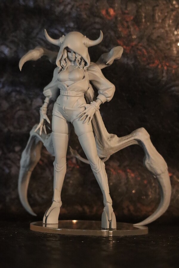 Ushioni-chan, Original, Chibitanku, Garage Kit