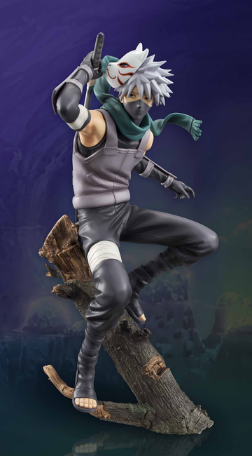 Kakashi Hatake (ANBU), Naruto: Shippuuden, MegaHouse, Pre-Painted, 1/8