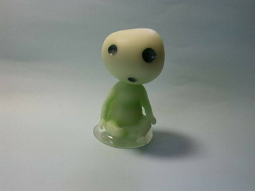 Kodama (sitting), Princess Mononoke, Benelic, Pre-Painted