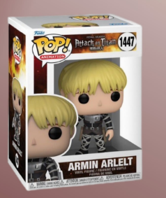 Armin Arlert (#1447 Armin Arlelt), Shingeki No Kyojin The Final Season, Funko, Pre-Painted