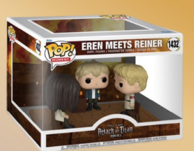 Eren Yeager, Falco Grice, Reiner Braun (POP! Moment #1432 Eren Meets Reiner), Shingeki No Kyojin The Final Season, Funko, Pre-Painted