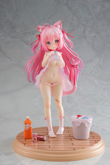 Pink Cat (Katte Kudasai, Goshujin-sama!), Goshujin-sama!, Katte Kudasai, Daiki Kougyou, Pre-Painted, 1/6