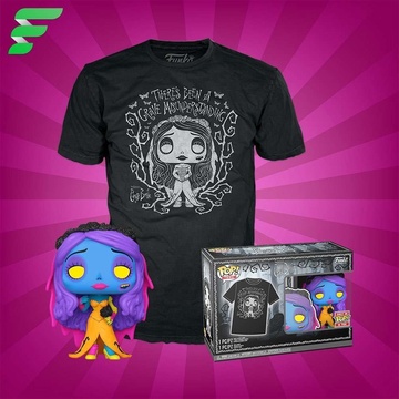 Emily (#1370 Pop! & Tee), Corpse Bride, Funko, Pre-Painted