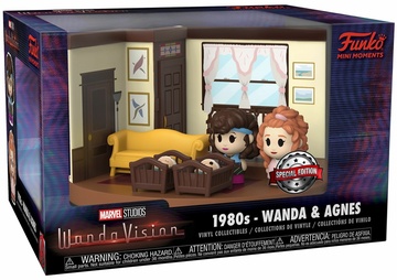 Agatha Harkness, Wanda Maximoff (s 1980-s Wanda & Agnes), WandaVision, Funko, Pre-Painted