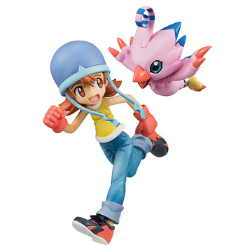 Piyomon, Sora Takenouchi (Takenouchi Sora & Piyomon), Digimon: Digital Monsters, MegaHouse, Pre-Painted, 1/10