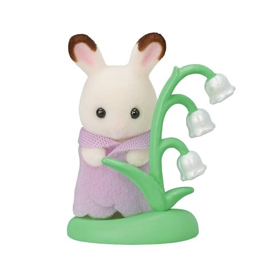 Aka-chan Mori de Asobo Series (7) [228422] (Chocolat usagi no chisai aka-chan to suzuran), Sylvanian Families, Epoch, Action/Dolls