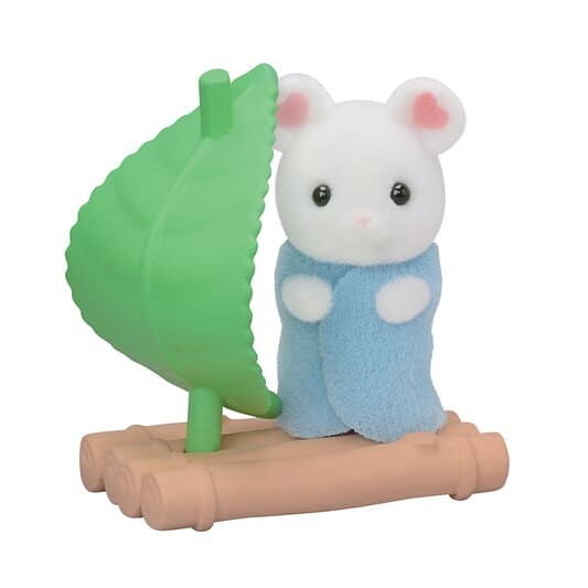 Aka-chan Mori de Asobo Series (4) [228425] (Marshmallow nezumi no chisai aka-chan to happa no ofune), Sylvanian Families, Epoch, Action/Dolls