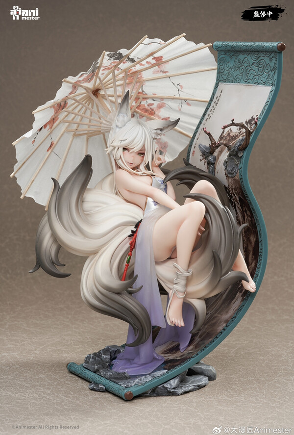 Painting Fox - Mo Li, Original, AniMester, Pre-Painted, 1/7