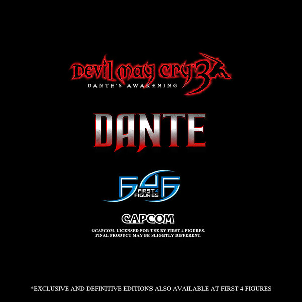 Dante Sparda (Exclusive Edition), Devil May Cry 3, First 4 Figures, Pre-Painted, 1/6