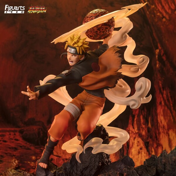 Uzumaki Naruto (-Sage Art Lava Release Rasenshuriken-), Naruto Shippuuden, Bandai Spirits, Pre-Painted