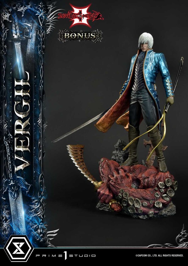 Vergil Sparda (DX Bonus), Devil May Cry 3, Prime 1 Studio, Pre-Painted, 1/4, 4580708048147