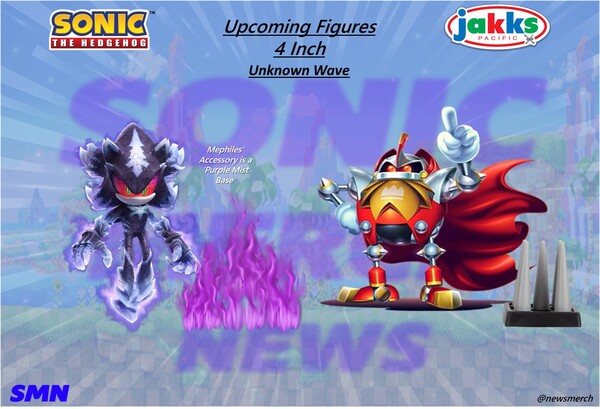 Mephiles The Dark, Sonic The Hedgehog, Jakks Pacific, Action/Dolls