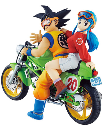 Chi-Chi, Goku Son (#05 Son Goku & Chi-Chi), Dragon Ball Super, MegaHouse, Pre-Painted