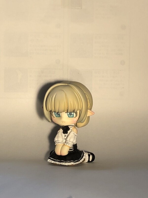 Rumi The Elf (Dark), Original, Caroffee, Garage Kit
