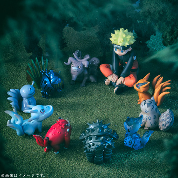 Gobi, Hachibi, Kyuubi, Nanabi, Naruto Uzumaki, Nibi, Rokubi, Sanbi, Shukaku, Yonbi (- Uzumaki Naruto To Bijuu Tachi - Limited Edition), Naruto, MegaHouse, Pre-Painted