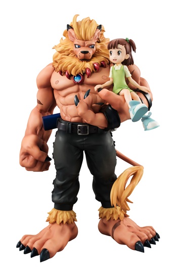 Juri Katou, Leomon (Katou Juri & Leomon), Digimon Tamers, MegaHouse, Pre-Painted