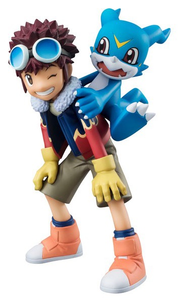 Daisuke Motomiya, Veemon (Motomiya Daisuke & Veemon), Digimon Adventure 02, MegaHouse, Pre-Painted