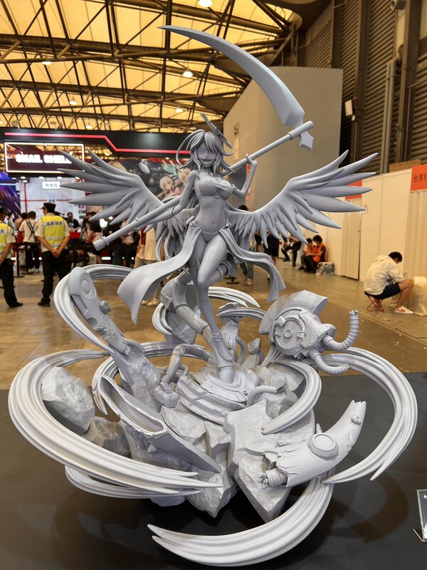 Jibril, Eiga No Game No Life Zero, Creation At Works, Pre-Painted, 1/4