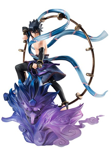 Sasuke Uchiha (Uchiha Sasuke Raijin), Naruto: Shippuuden, MegaHouse, Pre-Painted