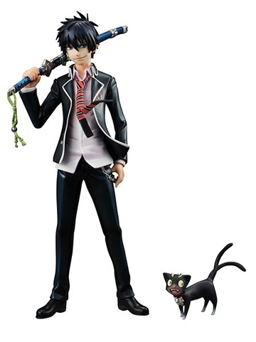 Kuro, Rin Okumura (Okumura Rin & Kuro Repaint), Ao No Exorcist, MegaHouse, Pre-Painted, 1/8