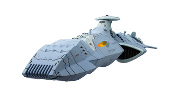 Space Battleship Yamato, Zoellugut-Class 1st Class Astro Combat Vessel Domelaze III (Zoellugut-Class 1st Class Astro Combat Vessel Domelaze III), Uchuu Senkan Yamato 2199, MegaHouse, Pre-Painted