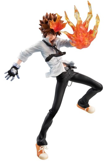 Sawada Tsunayoshi, Katekyo Hitman Reborn!, MegaHouse, Pre-Painted, 1/8
