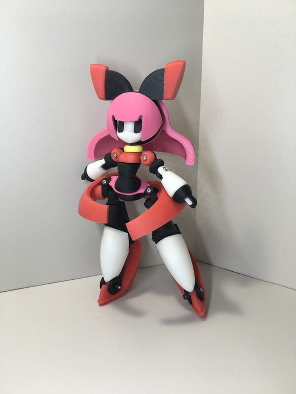 BA∫IC.E (Ver.1.1) (Aka), Original, Runrun Klockworx, Action/Dolls