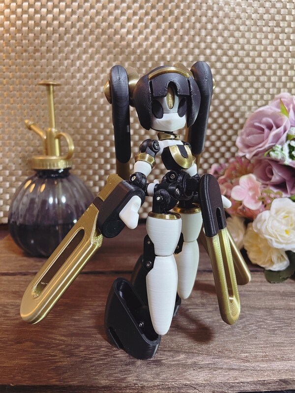 Nahomeru (Monotone (Black/White)), Original, Runrun Klockworx, Action/Dolls